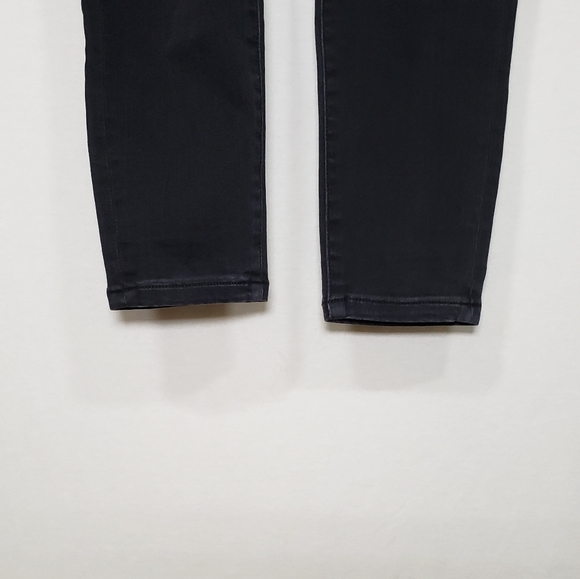 Liverpool The Skinny Petite Pull-On Black Denim Jeans Women's Size 4 / 27 P - Picture 2 of 12